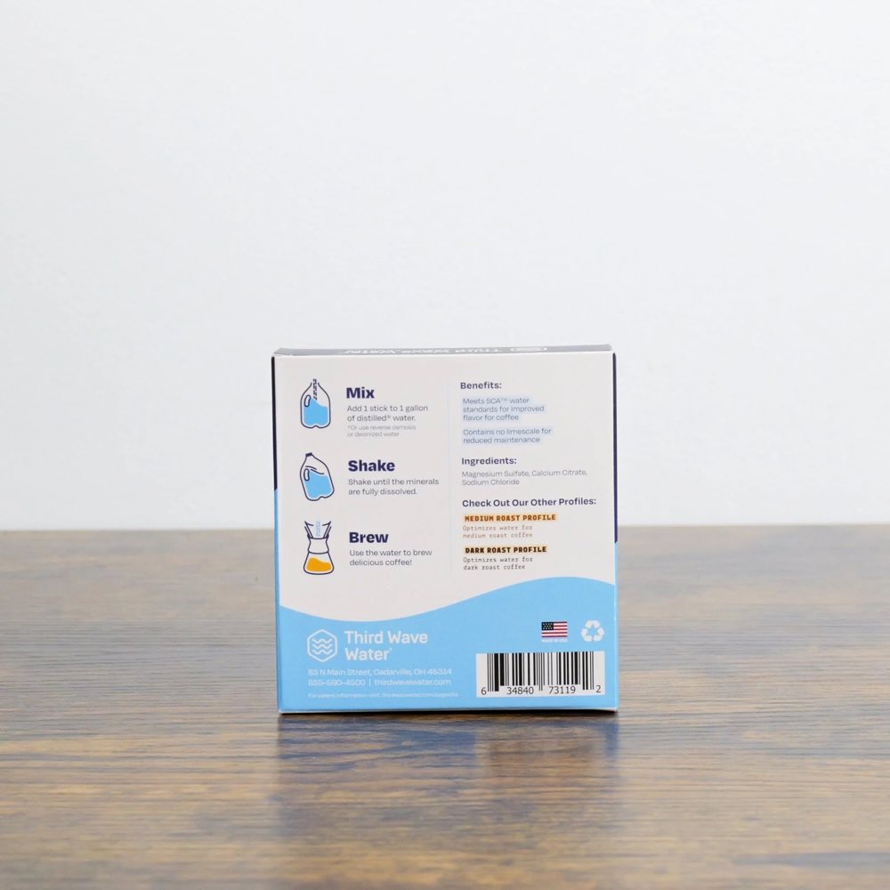 Third Wave Water - Classic Light Roast Profile - Mineral Packets - Image 4