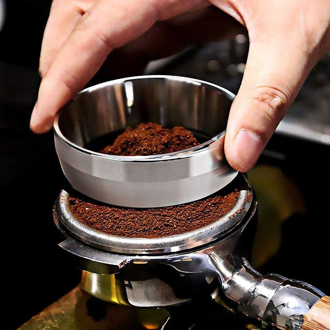 58mm Portafilter Funnel | Espresso Stainless Steel Dosing Ring - Image 2