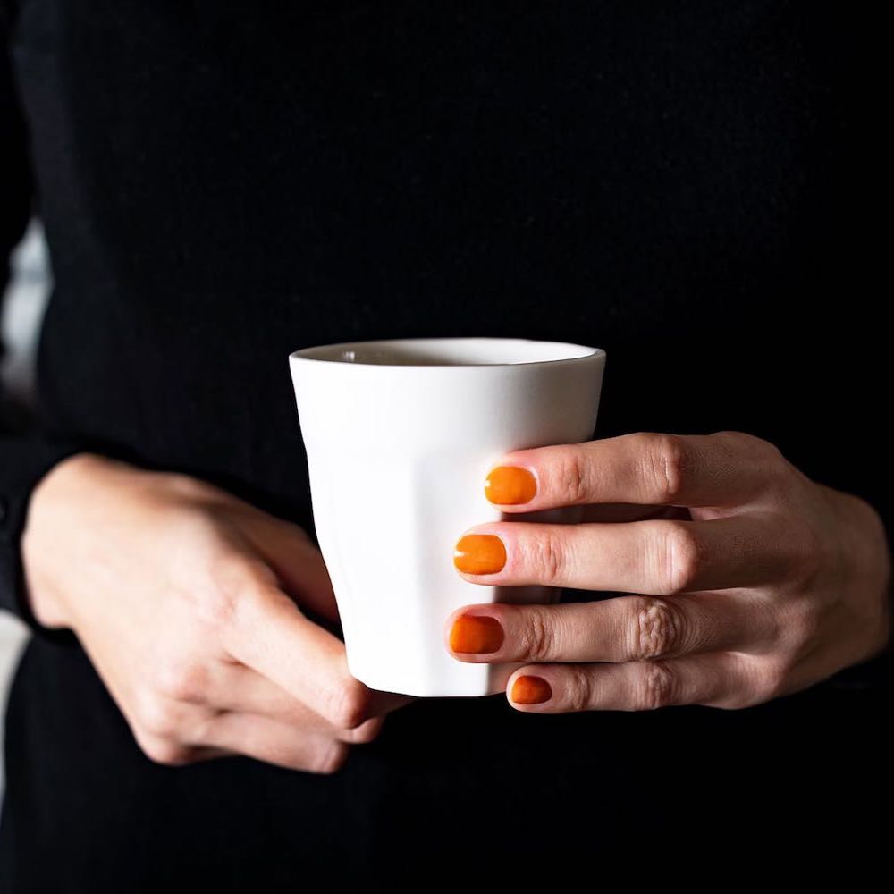 Atelier Greys Cappuccino Cup - Handmade Ceramic Pottery (6.5oz) - Image 4