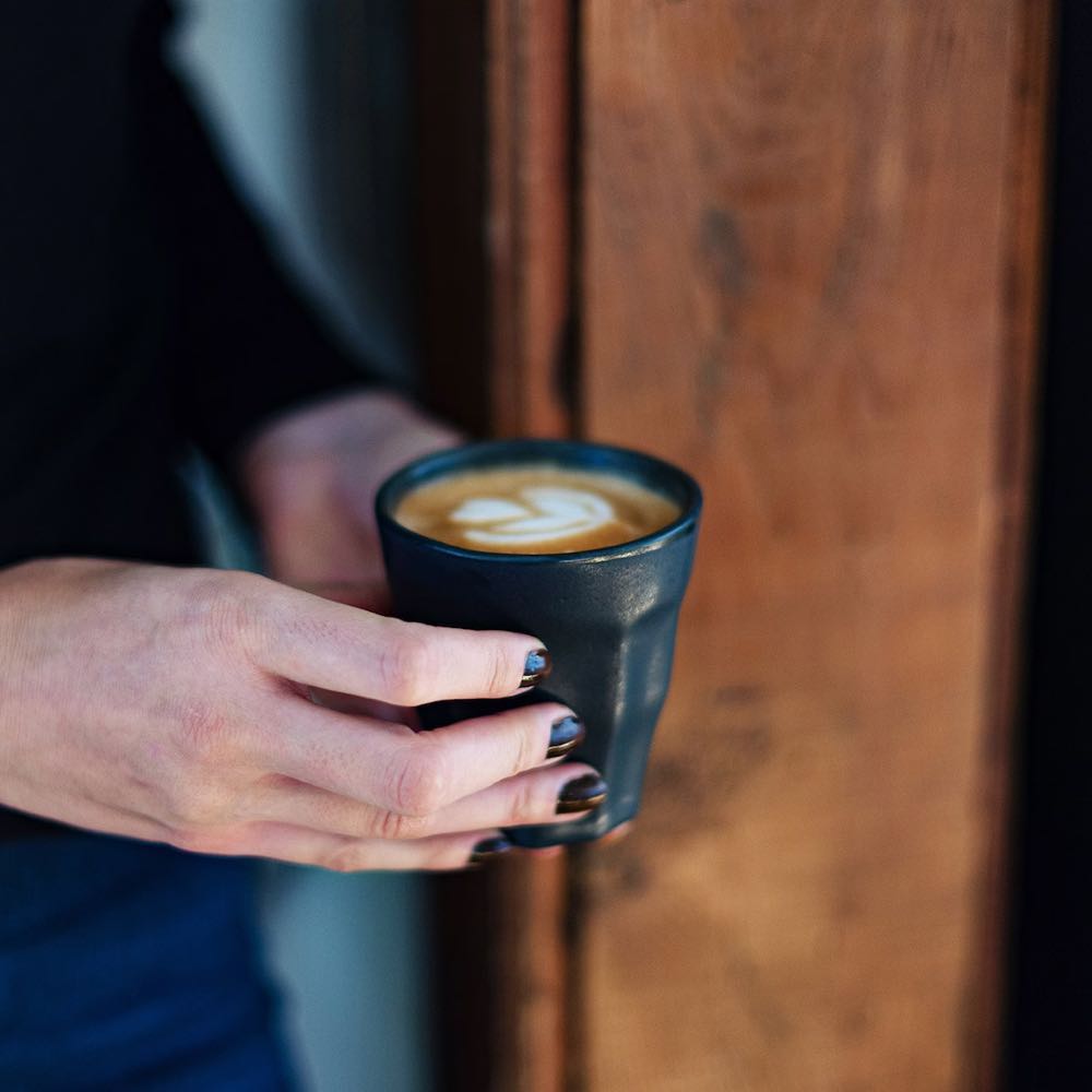 Atelier Greys Cappuccino Cup - Handmade Ceramic Pottery (6.5oz) - Image 6