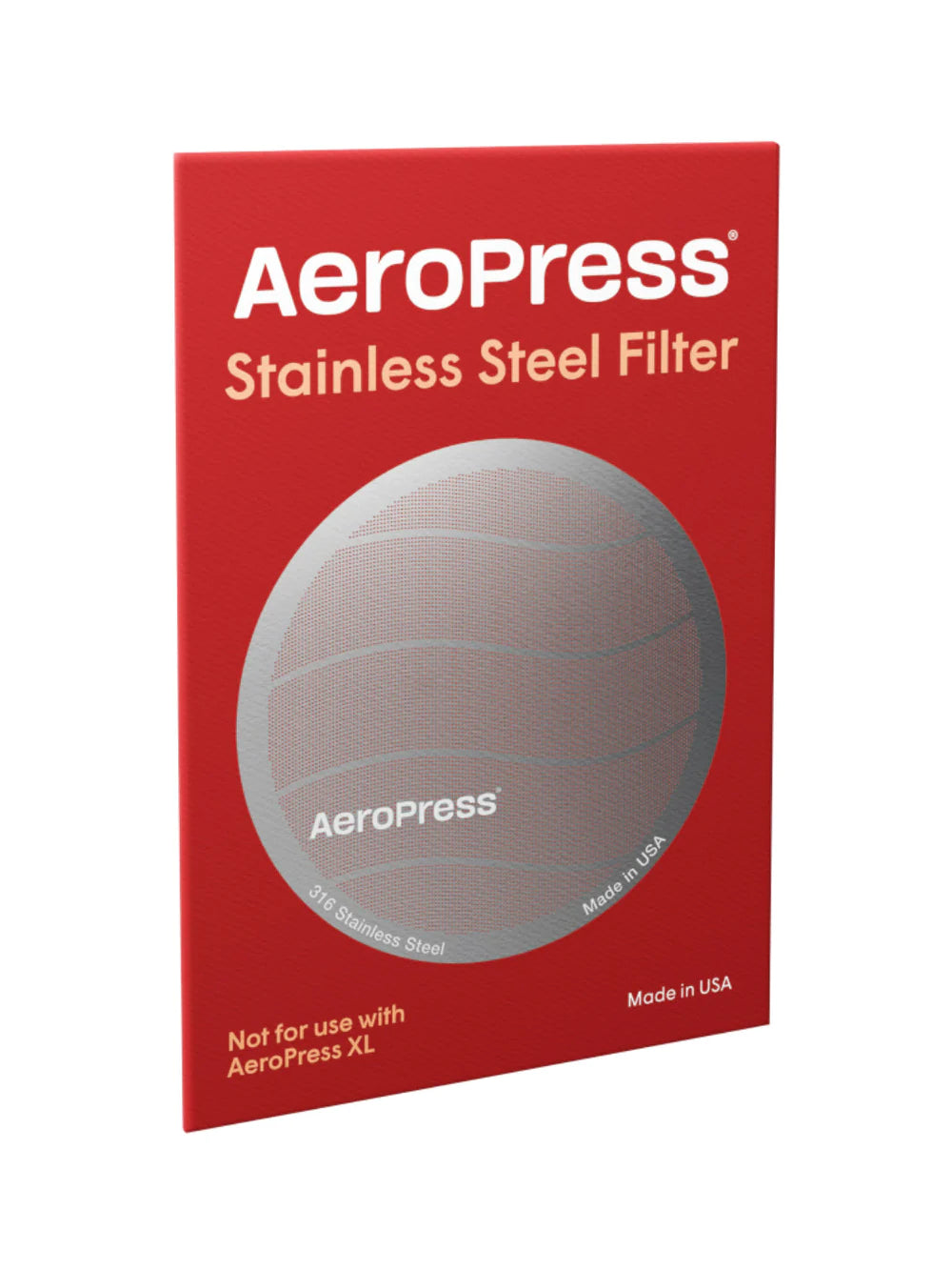 AeroPress - Filtre réutilisable en acier inoxydable