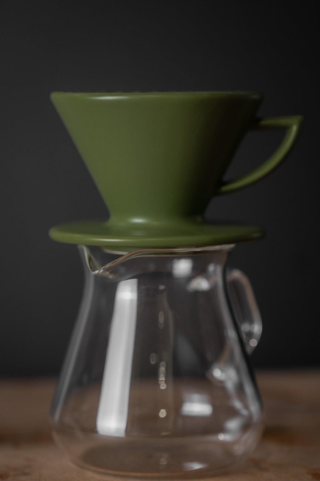 Ceramic Pour Over Dripper Size 02 | V60 Coffee Maker - Image 4