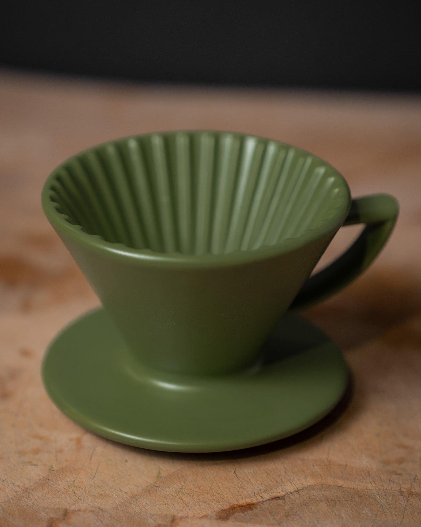 Ceramic Pour Over Dripper Size 02 | V60 Coffee Maker - Image 1