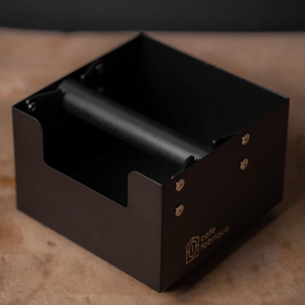 Laekerrt Espresso Knock Box, Compact Mini Coffee Grounds Knock Box, Sh
