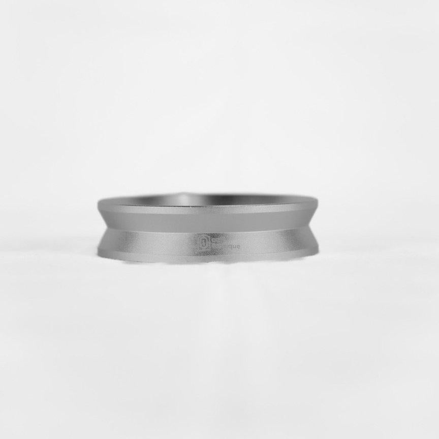 Entonnoir pour porte-filtre magnétique - Anneau de dosage en acier inoxydable pour Espresso - Image 5