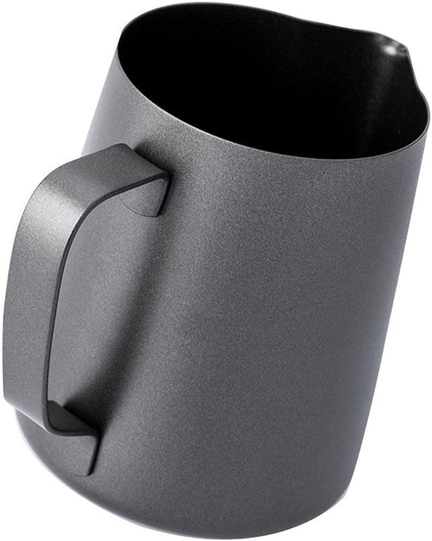 Black Stainless Steel Milk Pitcher - 350ml & 600ml - Image 2