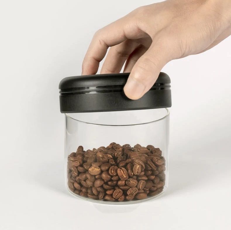 TIMEMORE Vacuum Canister - Glass Coffee Storage - Image 2