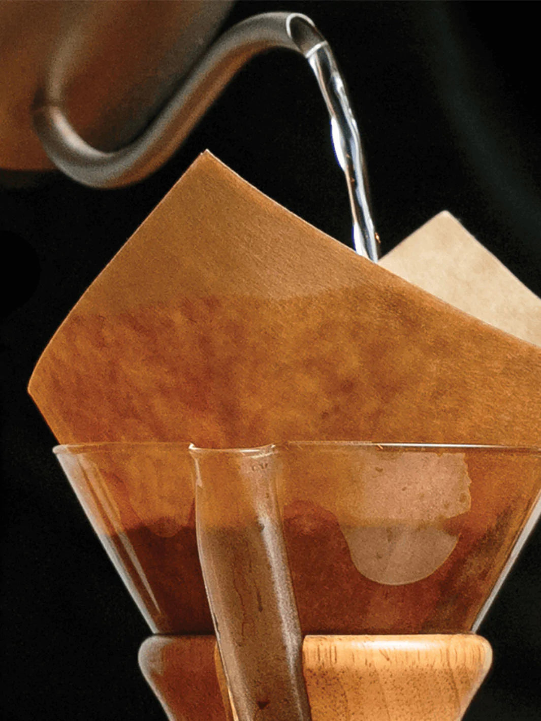 Chemex Natural Coffee Filter Squares (100-Pack) - Image 4