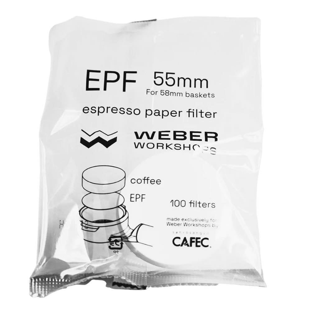 WEBER WORKSHOPS (EPF) Filtre papier pour espresso (paquet de 100) - Image 1